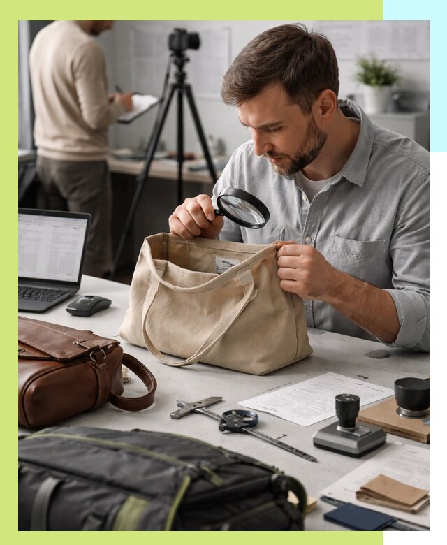 Сертификация сумок в Алексине, оформление и получение сертификатов