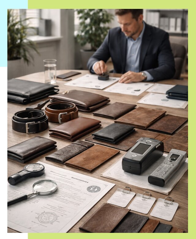 Сертификация кожаных изделий в Алексине от 13186 р. | Алешин-Лкс