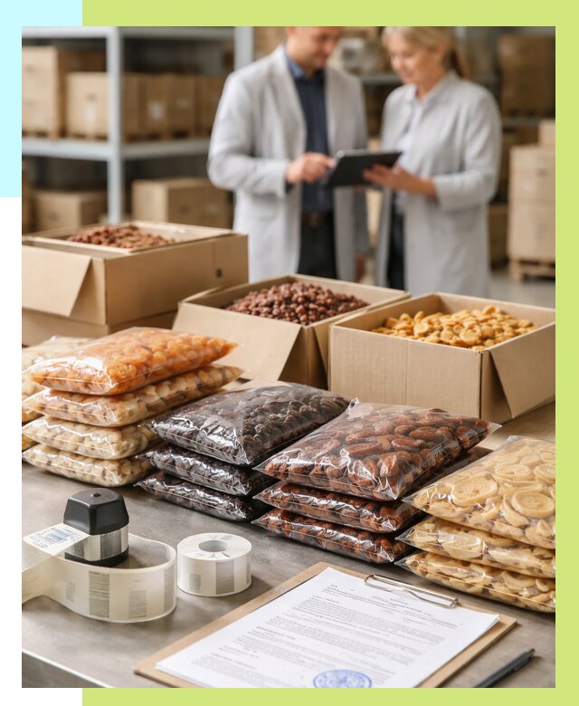 Сертификация сухофруктов в Алексине от 13186 р. | Алешин-Лкс под ключ