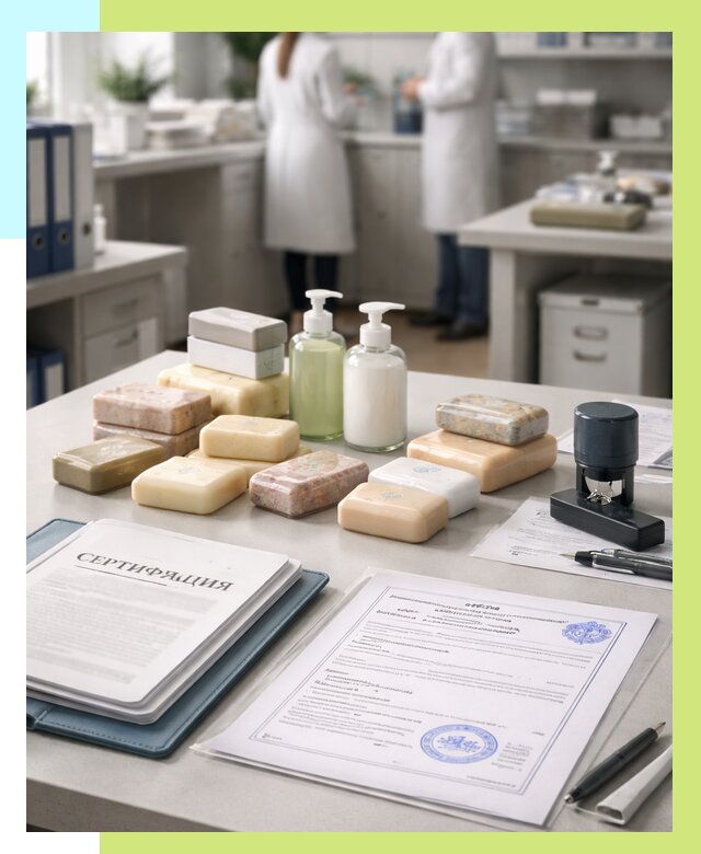 Сертификация мыла и сертификат на мыло в Алексине от 13186 | Алешин-Лкс