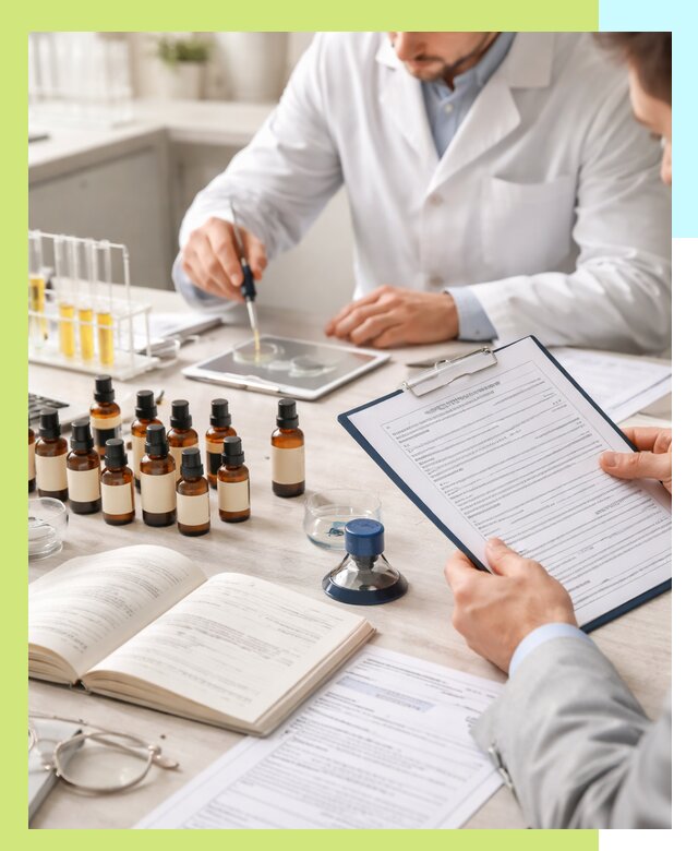 Сертификация эфирных масел и документация качества в Алексине