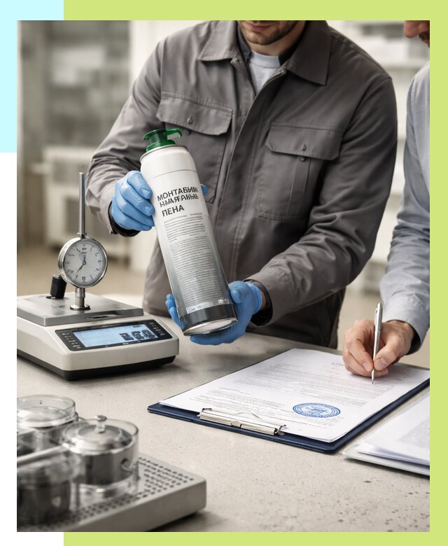 Сертификация монтажной пены в Алексине от 16482 р. | Алешин-Лкс