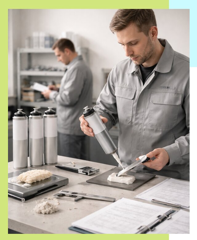 Сертификация монтажной пены и соответствие стандартам в Алексине