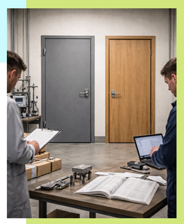 Сертификация дверей в Алексине от 8790 р. под ключ | Алешин-Лкс