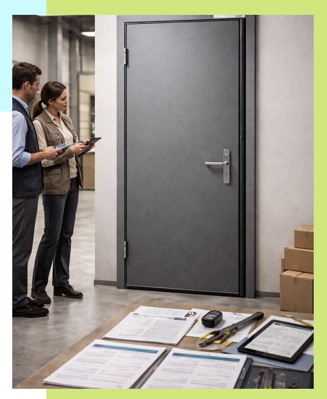 Сертификация противопожарных дверей в Алексине от 9889 р. | Алешин-Лкс