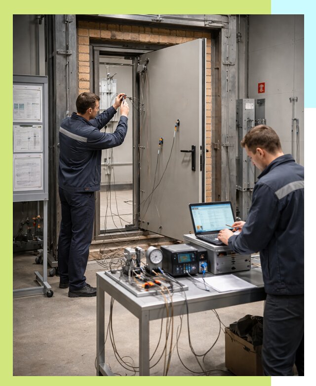 Сертификация противопожарных дверей в Алексине по ГОСТ и ТР