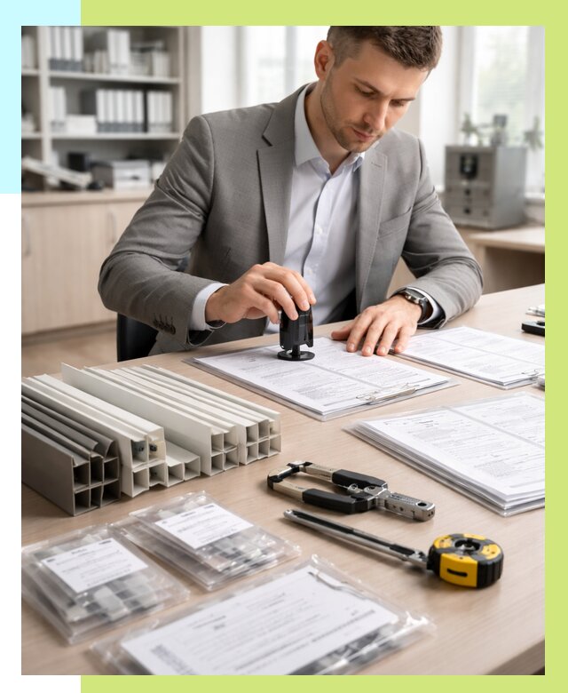 Сертификация ПВХ продукции в Алексине от 9340 р., Алешин-Лкс