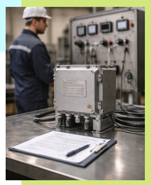 Сертификация взрывозащищенного оборудования в Алексине от 38458 р. | Алешин-Лкс