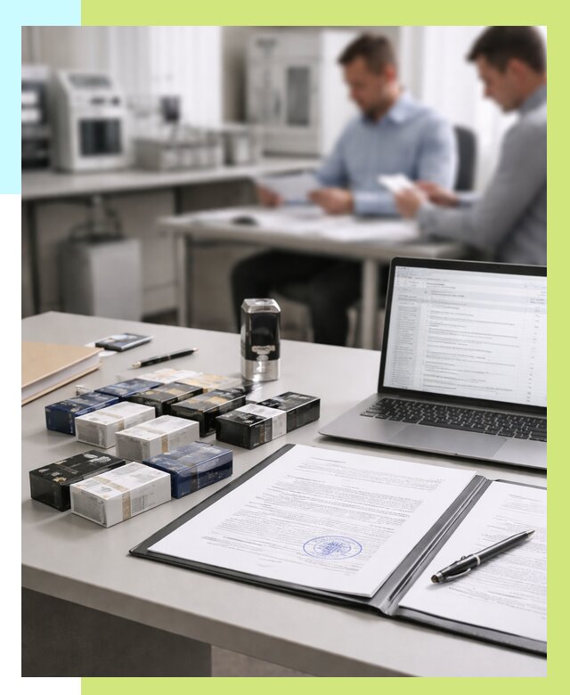 Сертификация сигарет под ключ в Алексине от 49446 р. | Алешин-Лкс