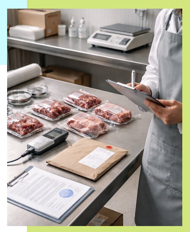 Сертификат на мясо и декларация в Алексине от 9340 р. | Алешин-Лкс