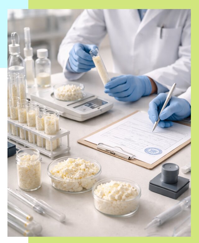 Сертификация творога в Алексине от 13186 р. под ключ | Алешин-Лкс