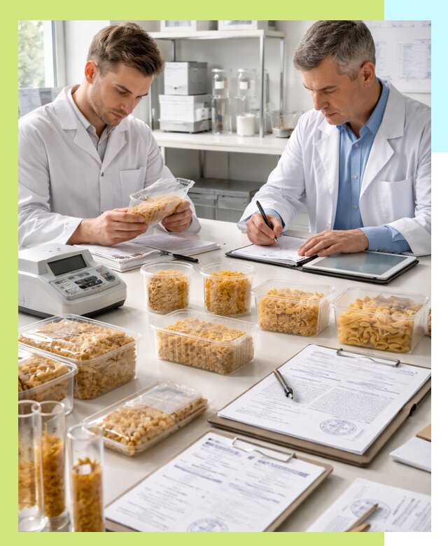 Сертификация макаронных изделий и технологической документации в Алексине