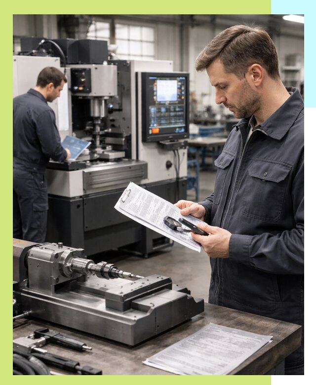 Сертификация станков: оформление документов и испытания в Алексине