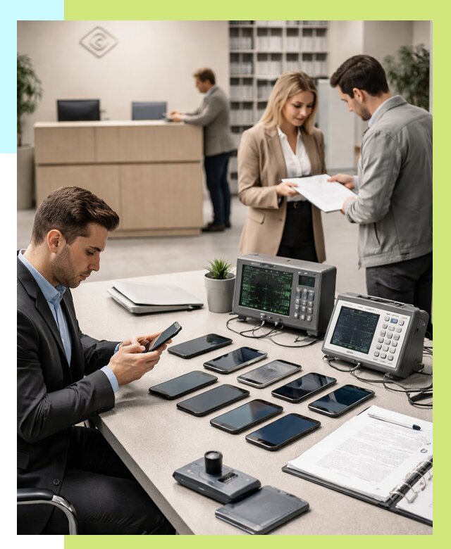 Сертификация телефонов в Алексине от 27470 р. под ключ | Алешин-Лкс