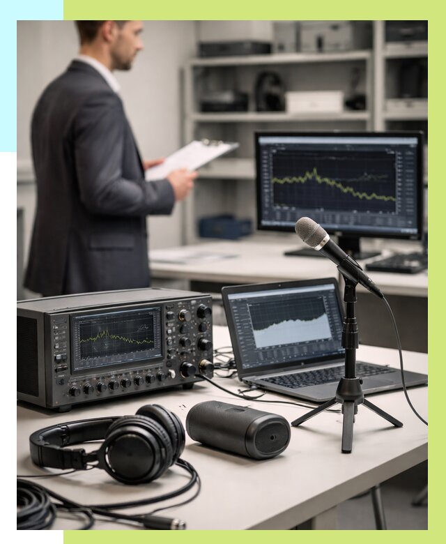 Сертификация аудиотехники в Алексине от 16482 р., Алешин-Лкс