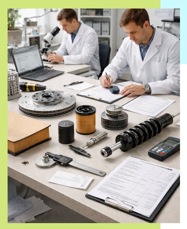 Сертификация автозапчастей и комплектующих в Алексине по ГОСТ