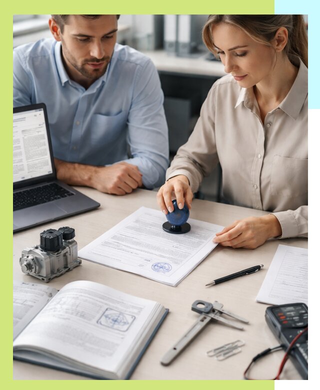 Выдача паспорта изделия и техническая экспертиза продукции в Алексине