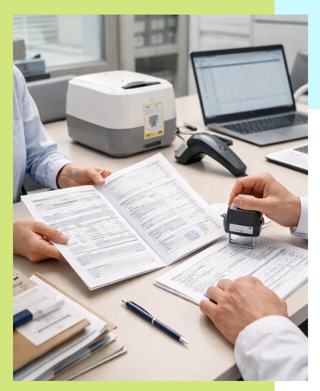 Оформление паспорта на товар и сопроводительных документов в Алексине