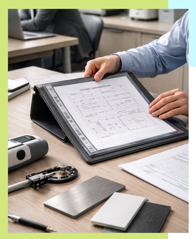 Оформление паспорта материала для продукции в Алексине