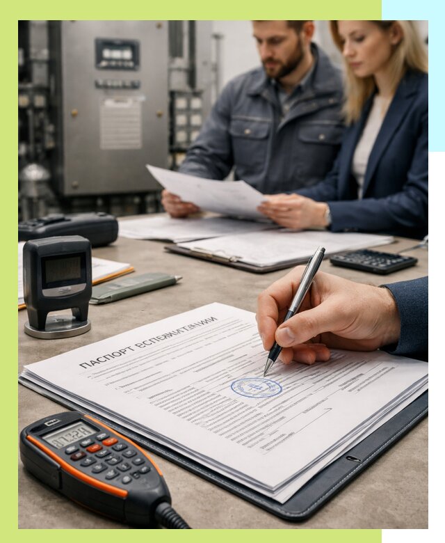 Оформление паспорта эксплуатации оборудования в Алексине