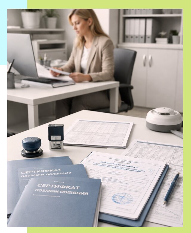 Сертификаты пожарной безопасности в Алексине от 16482 р. | Алешин-Лкс