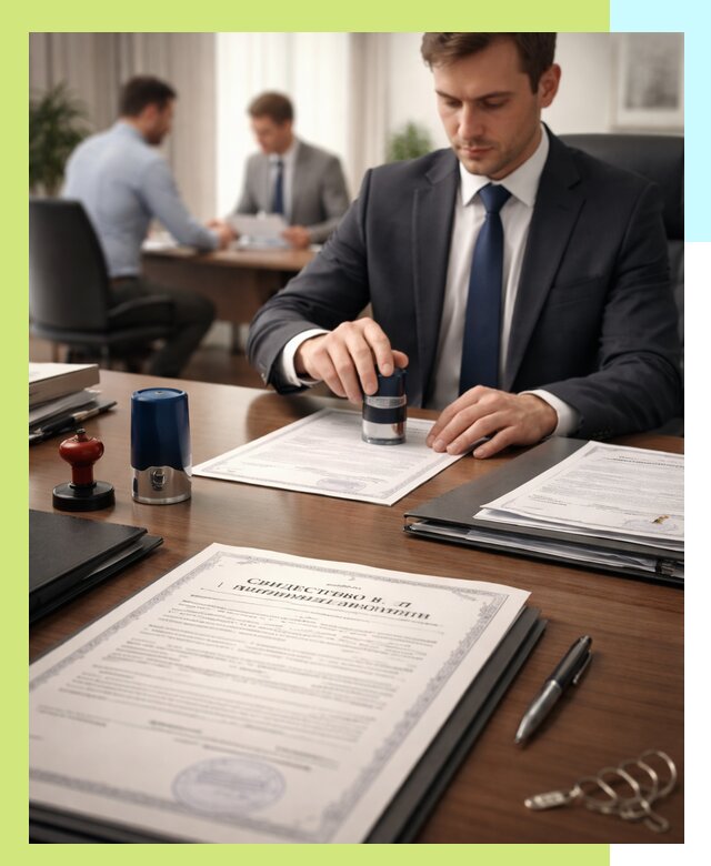 Оформление свидетельства о государственной регистрации в Алексине