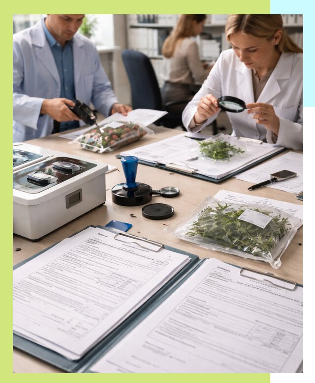 Оформление карантинного сертификата для растений в Алексине