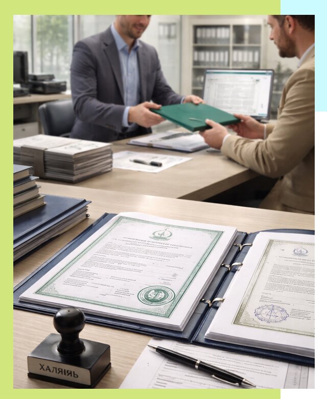 Выдача Халяль сертификата для продукции и услуг в Алексине