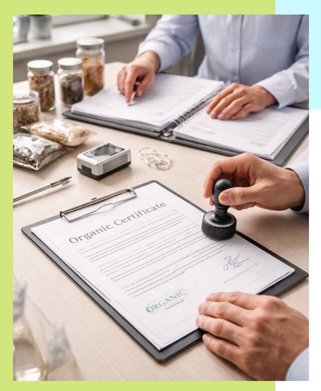 Получение органик сертификата для продукции в Алексине