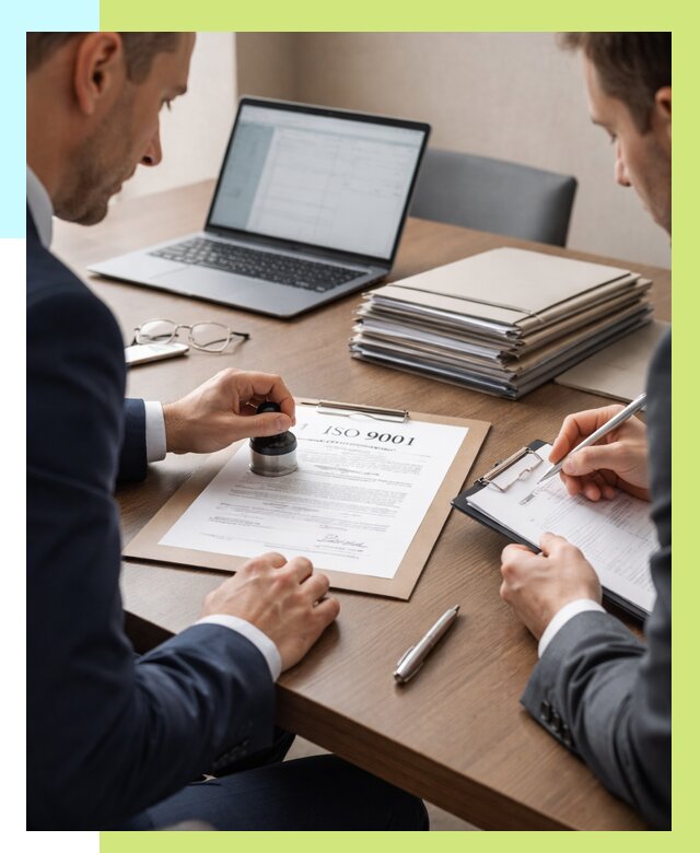 Сертификат ISO 9001 в Алексине купить от 87904 р. | Алешин-Лкс