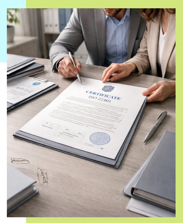 Сертификат ISO 22301 в Алексине от 49446 р. | Алешин-Лкс срочно