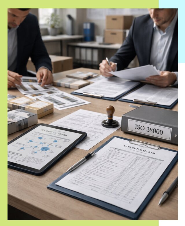 Получение сертификата ISO 28000 по безопасности цепи поставок в Алексине