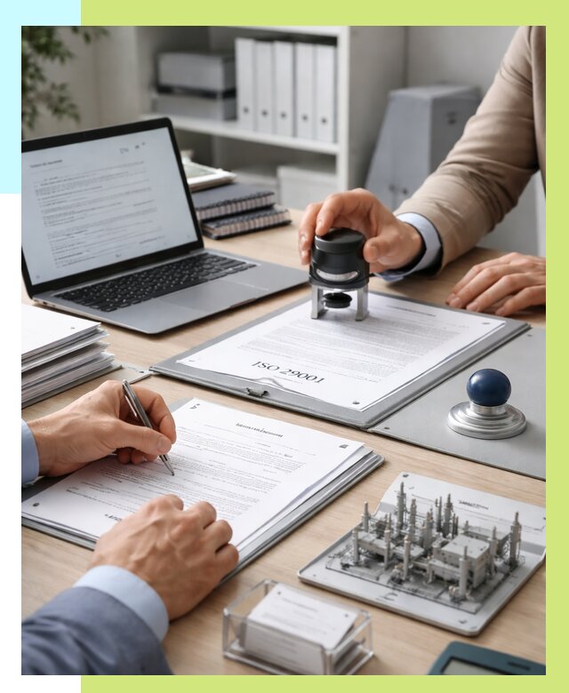 Сертификат ISO 29001 в Алексине под ключ от 82410 р. | Алешин-Лкс