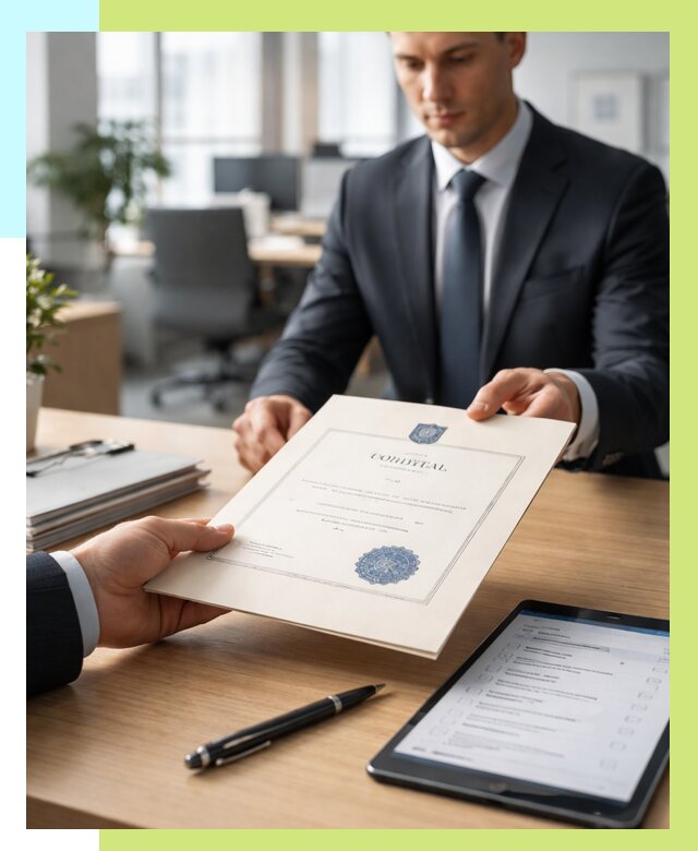 Сертификат ISO 30301 в Алексине от 38458 р. | Алешин-Лкс - под ключ