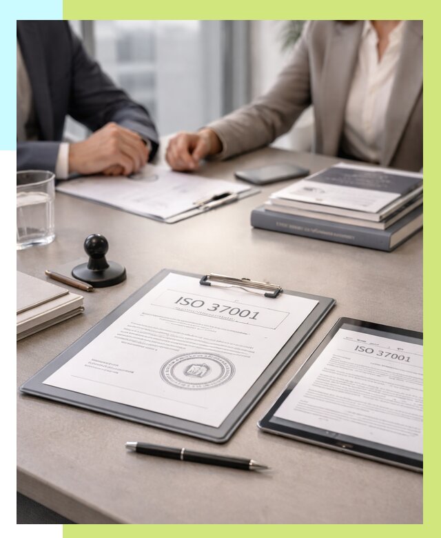 Сертификат ISO 37001 в Алексине оформить от 131856 р. Алешин-Лкс